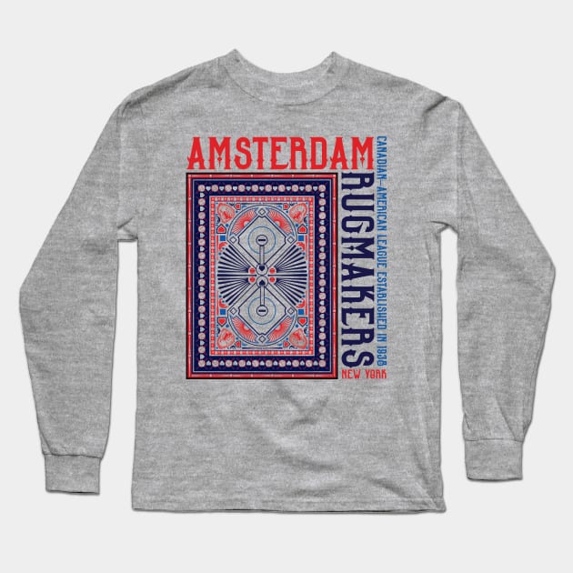 Amsterdam Rugmakers Long Sleeve T-Shirt by MindsparkCreative